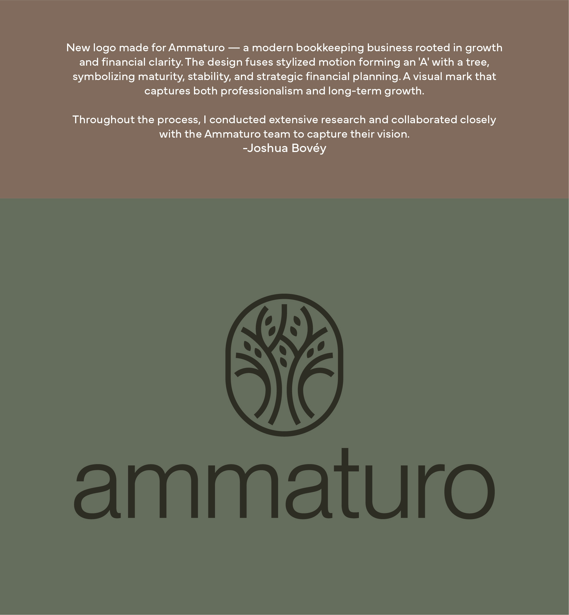 Ammaturo Logo Design & Brand Identity