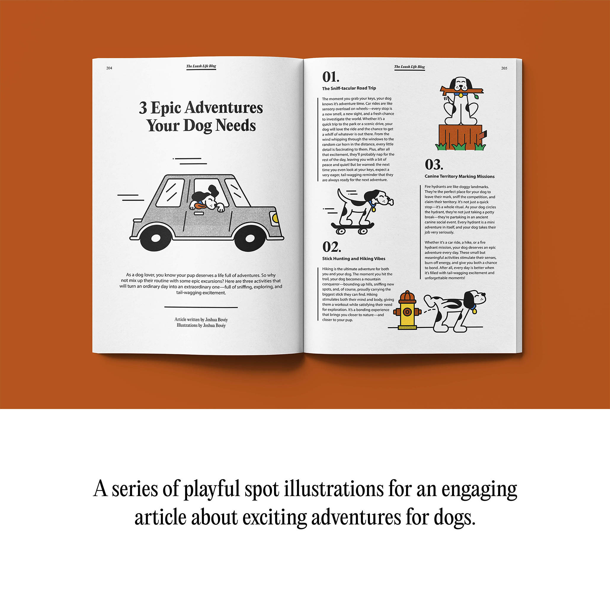 Editorial Spot Illustrations