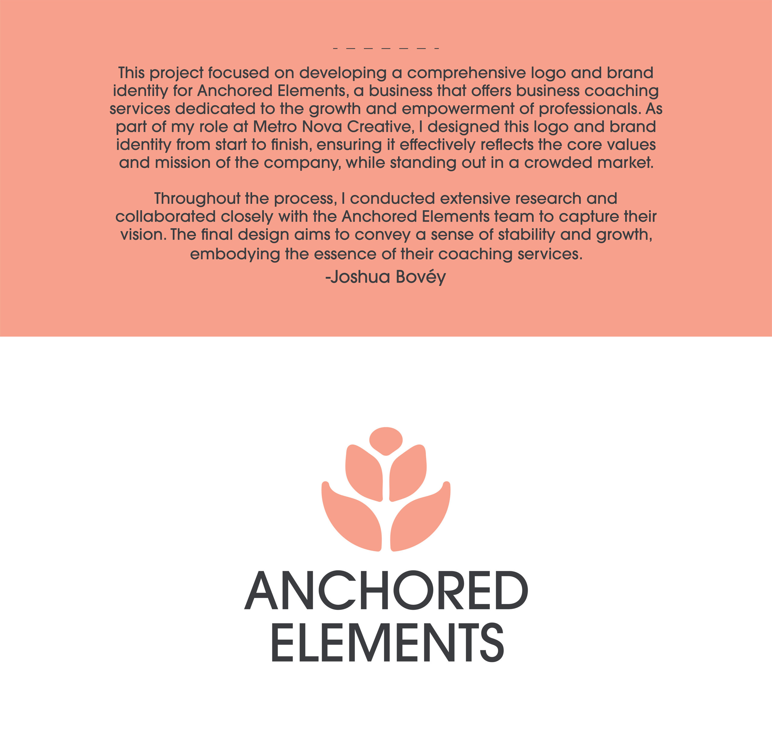 Anchored Elements Logo Design & Brand Identity