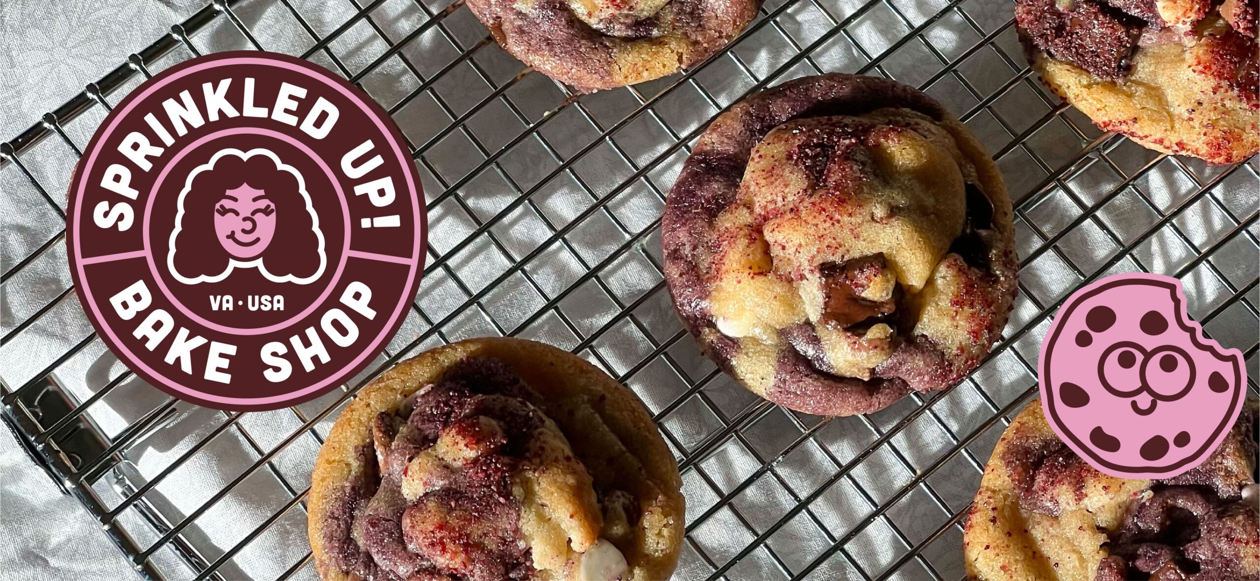 Sprinkled Up Bake Shop Logo & Brand Identity