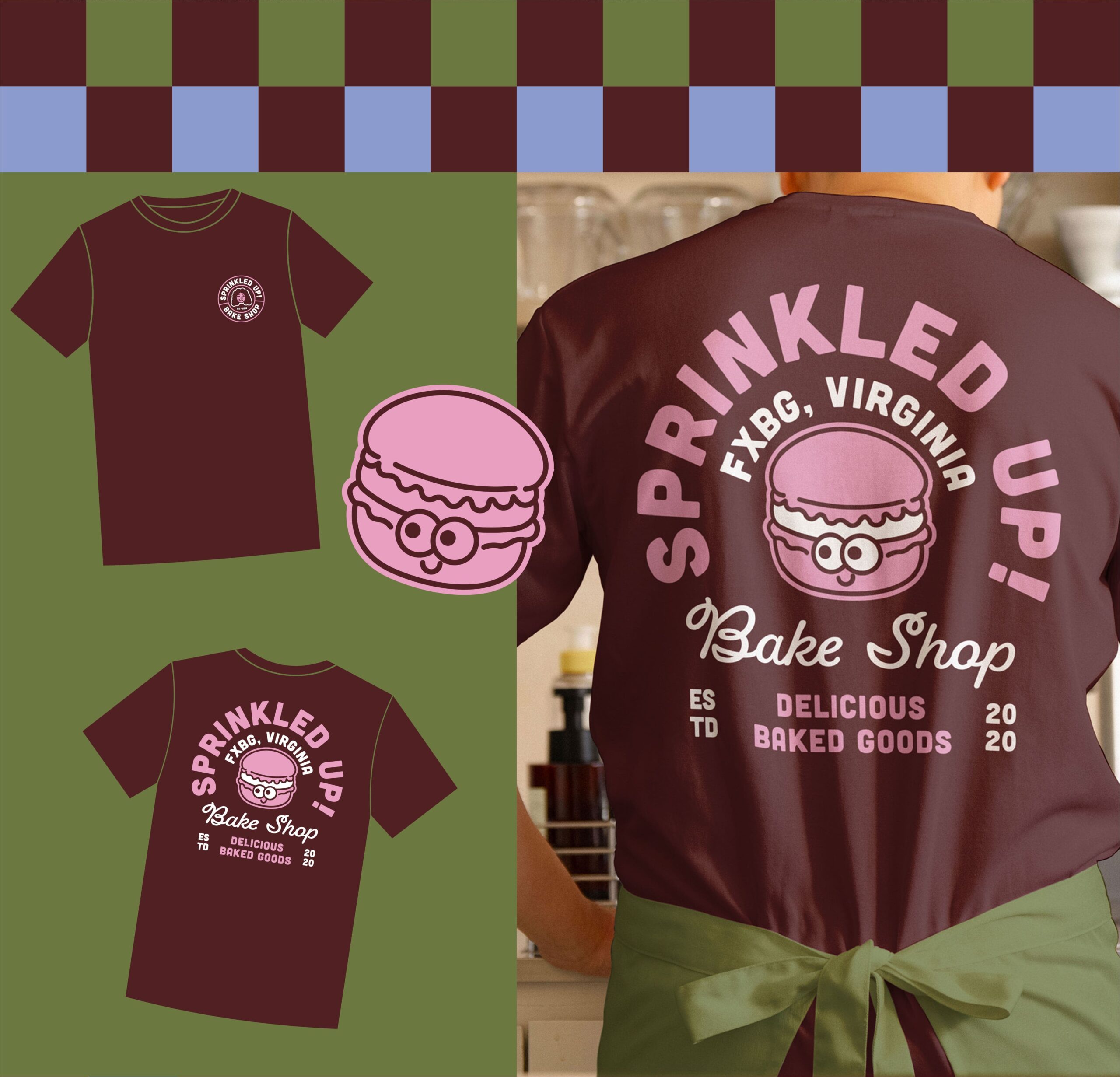 Sprinkled Up Bake Shop Logo & Brand Identity