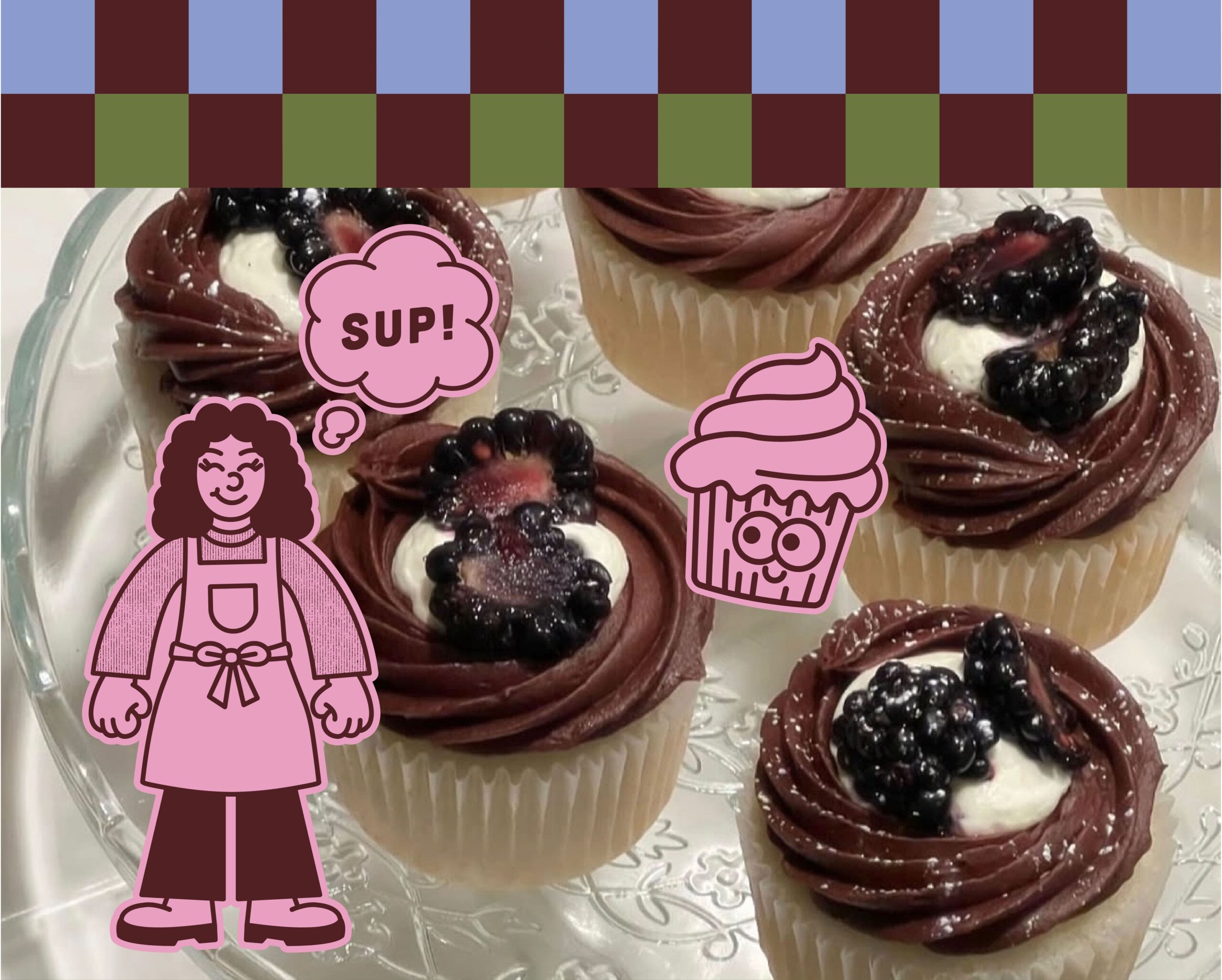 Sprinkled Up Bake Shop Logo & Brand Identity