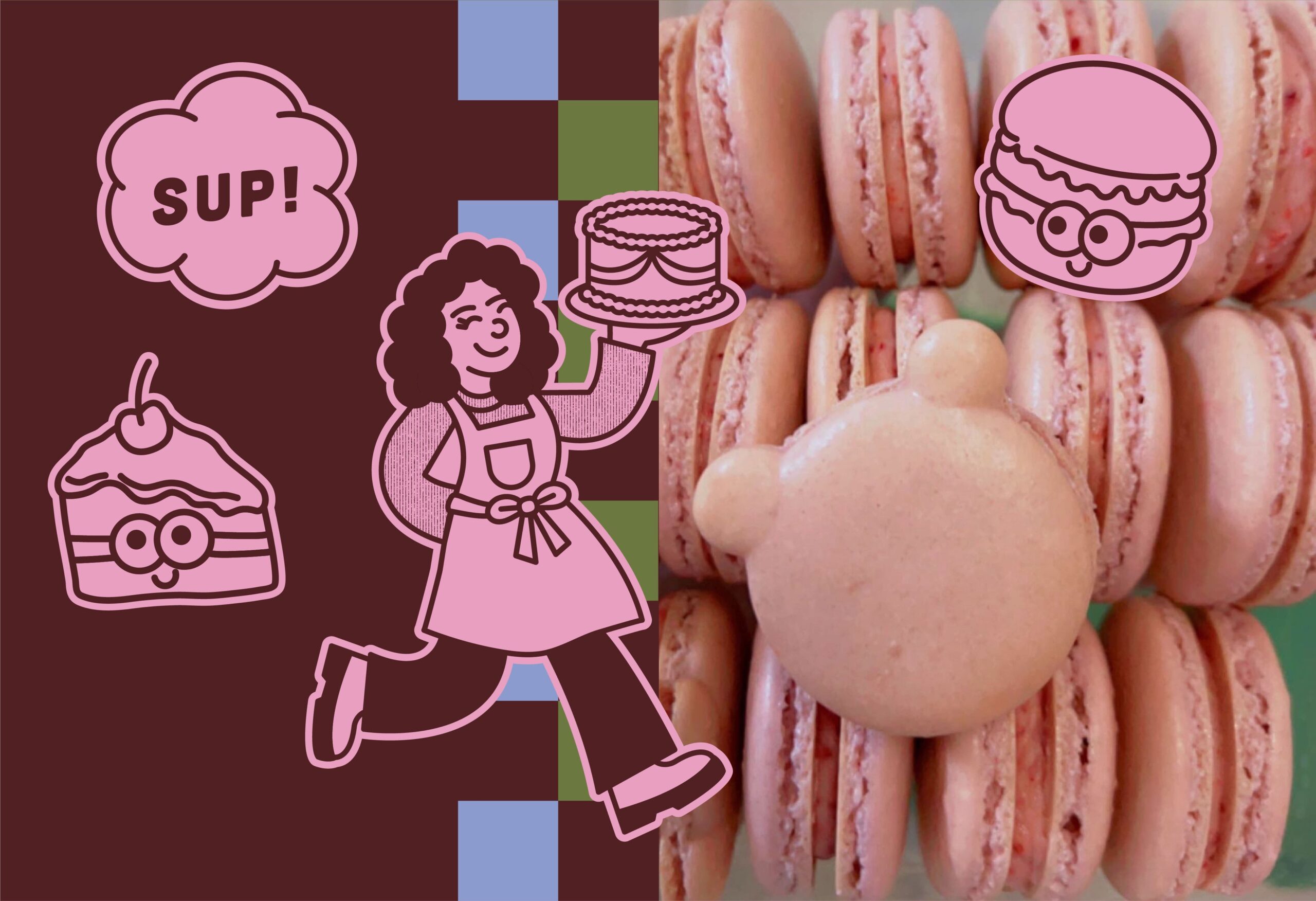 Sprinkled Up Bake Shop Logo & Brand Identity